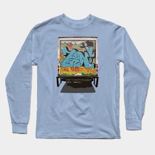 Moving Graffiti #4 zen part 2 of 2 Long Sleeve T-Shirt